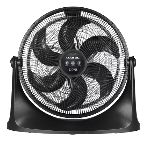 

NEW Fan 3-speed adjustable black Rush