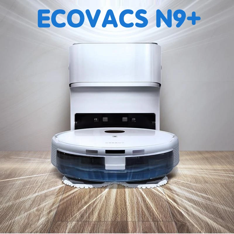 

ECOVACS N9+ Vacuum Cleaner Sweeping and Mopping Integrated Robot for Household Intelligent Automatic Cleaning Mop 2200Pa Suction