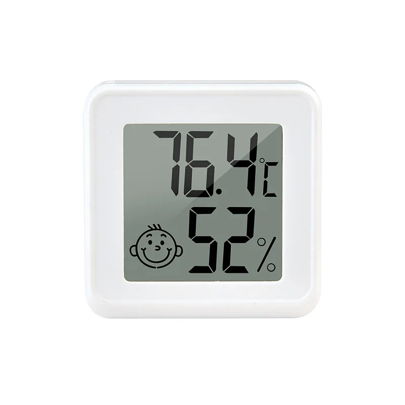 

Mini Temperature Hygrometer Sensor Meter Indoor Room Household Air Omfort Indicator Smart Home Diy Lcd Digital Indoor