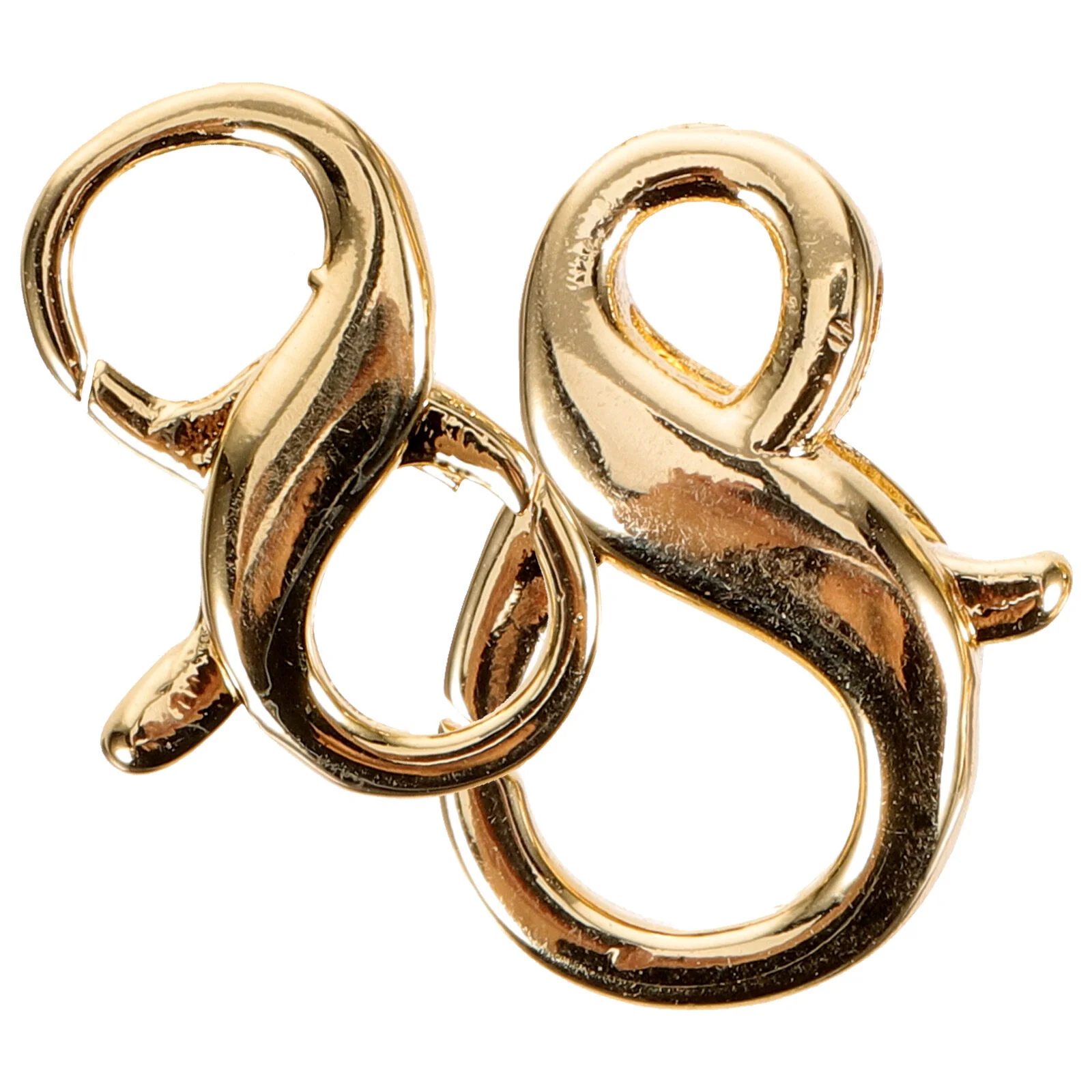 

2 шт., кольцо для браслета, ручная цепочка, искусственные брелки для ожерелья, кольца для лобстеров, медные зажимы