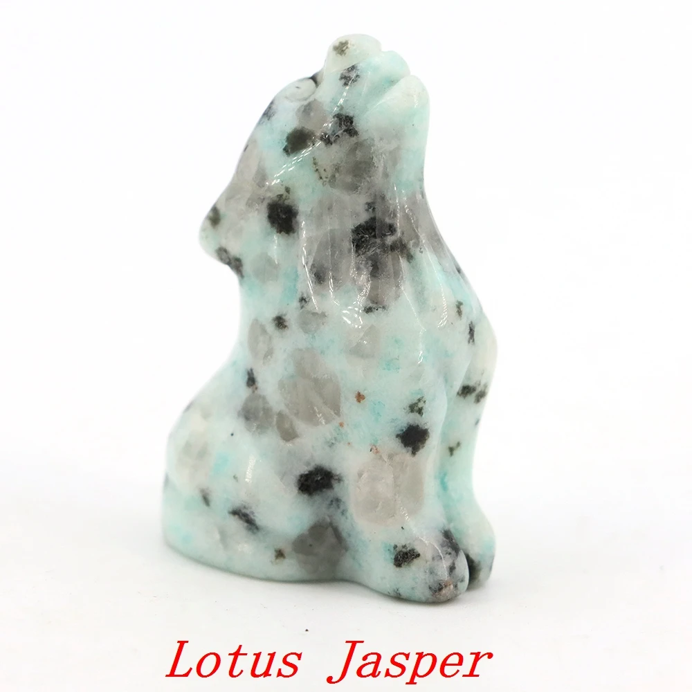 Статуя волка из камня 1.5