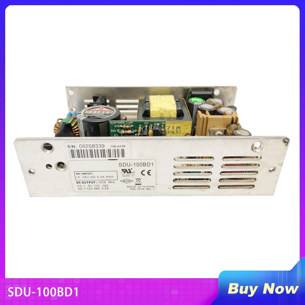

SDU-100BD1 For SUNPOWER Industrial Medical Power Module +5V16A +12V2.2A 100W