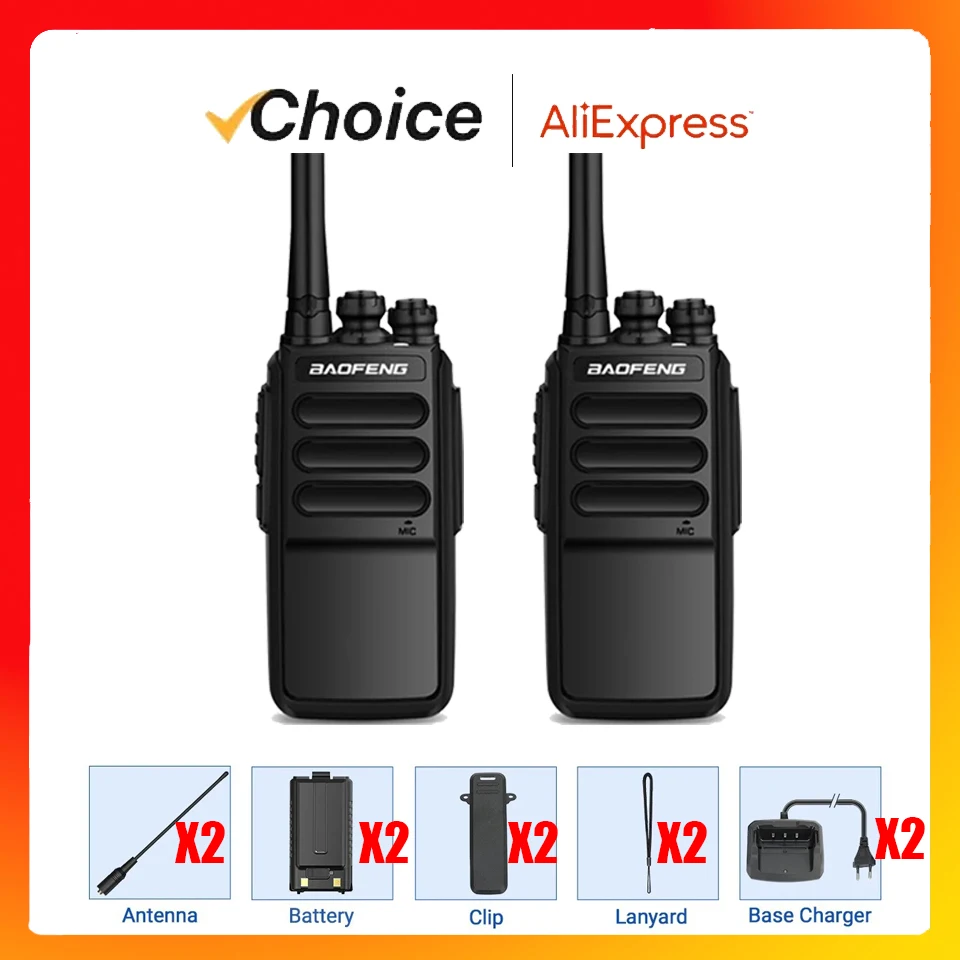 Baofeng Официальный магазин BF C3 2 шт. FRS/PMR походная мини двухсторонняя рация Вт для