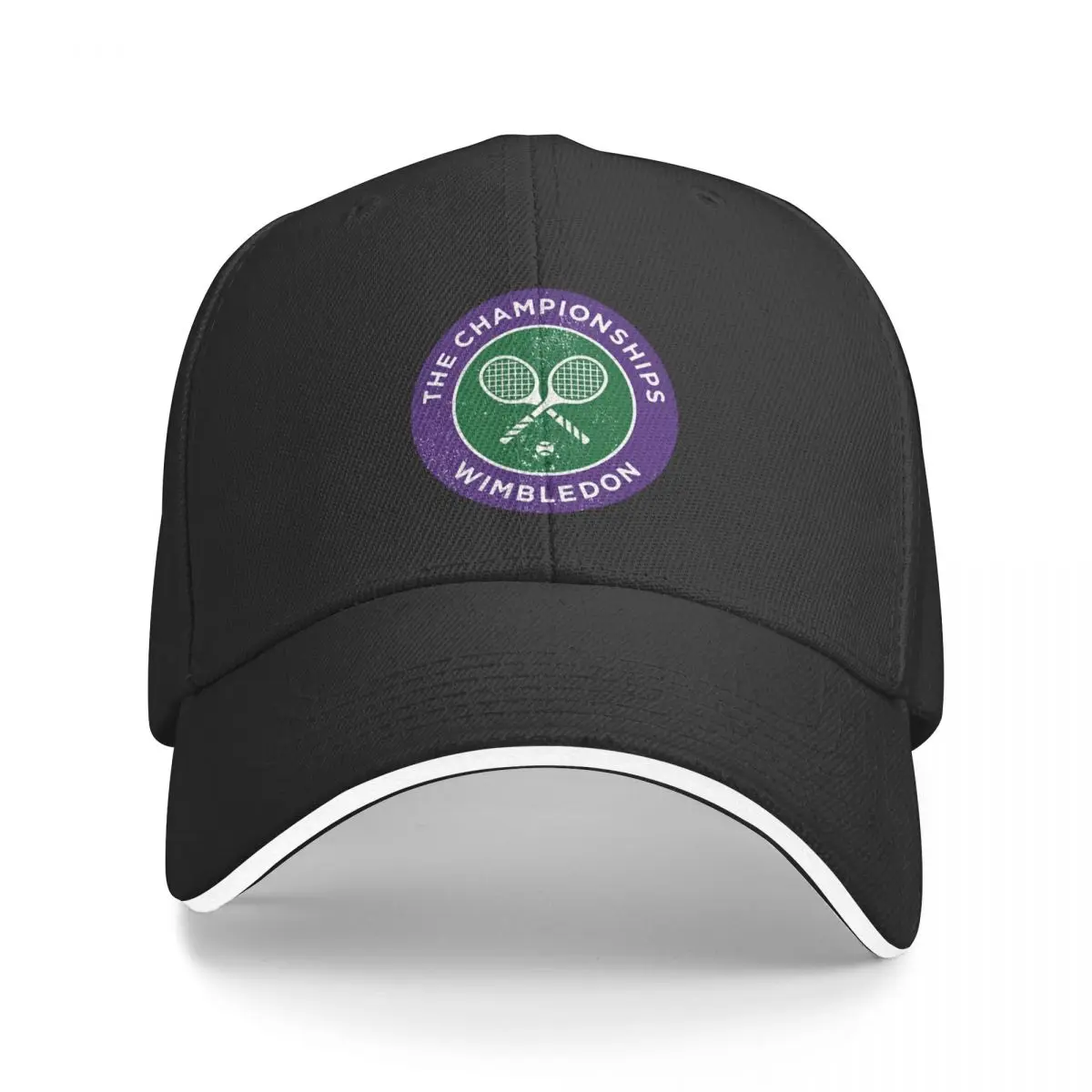 

Tennis Championships Logo Print Unisex Caps Outdoor Trucker Baseball Cap Snapback Breathable Hat Customizable Polychromatic Hats