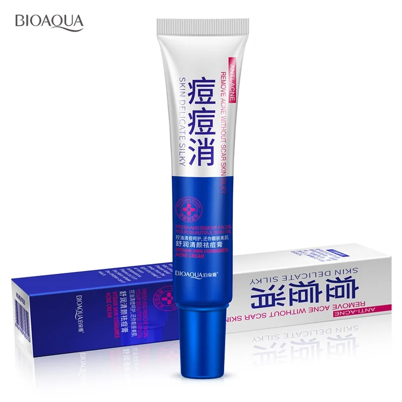 

BIOAQUA face acne treatment cream anti acne removal cream whitening moisturizing anti acne scar removal