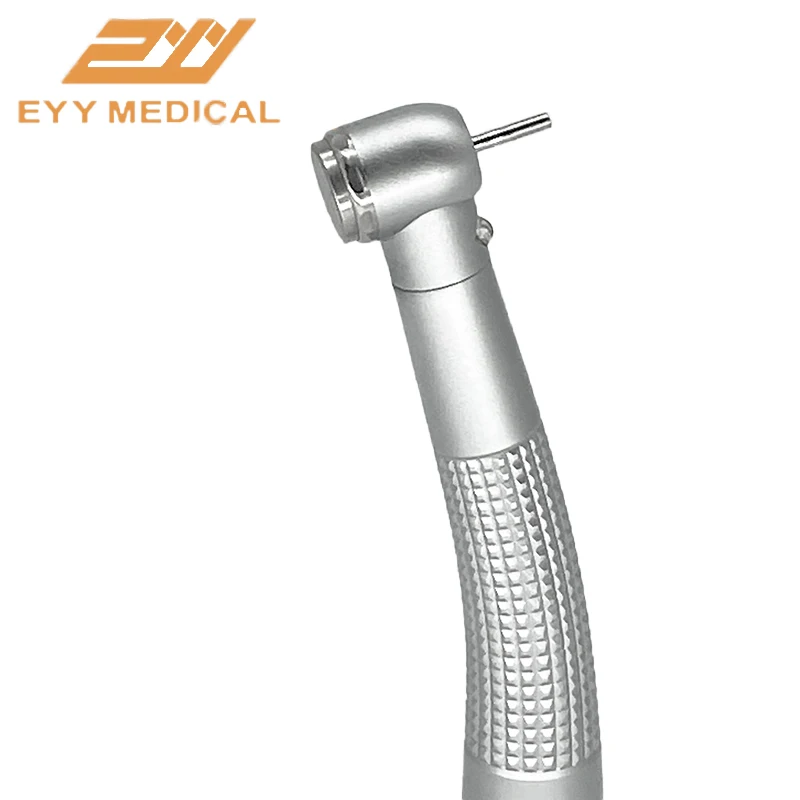 Dental Turbine LED High Speed Rotation Handpiece 2 Hole Standard Head Push Button Chuck NSK Bearing Torque Wrench