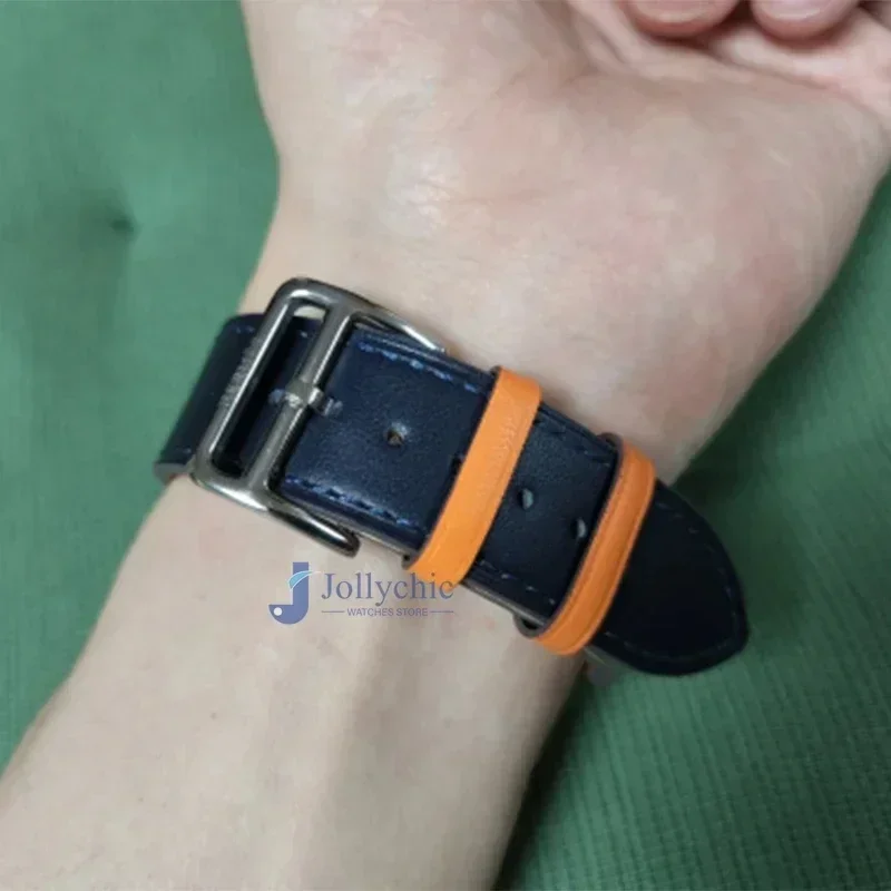 Быстросъемный Кожаный Ремешок Для Часов Samsung Galaxy Watch 6/5/4 Classic Без Зазора