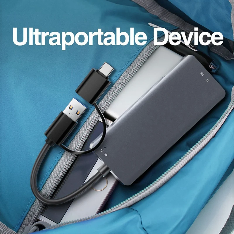 Многофункциональное устройство чтения карт памяти USB 3.0 CF/MS/SD/TF 5 в 1 USB-кардридер