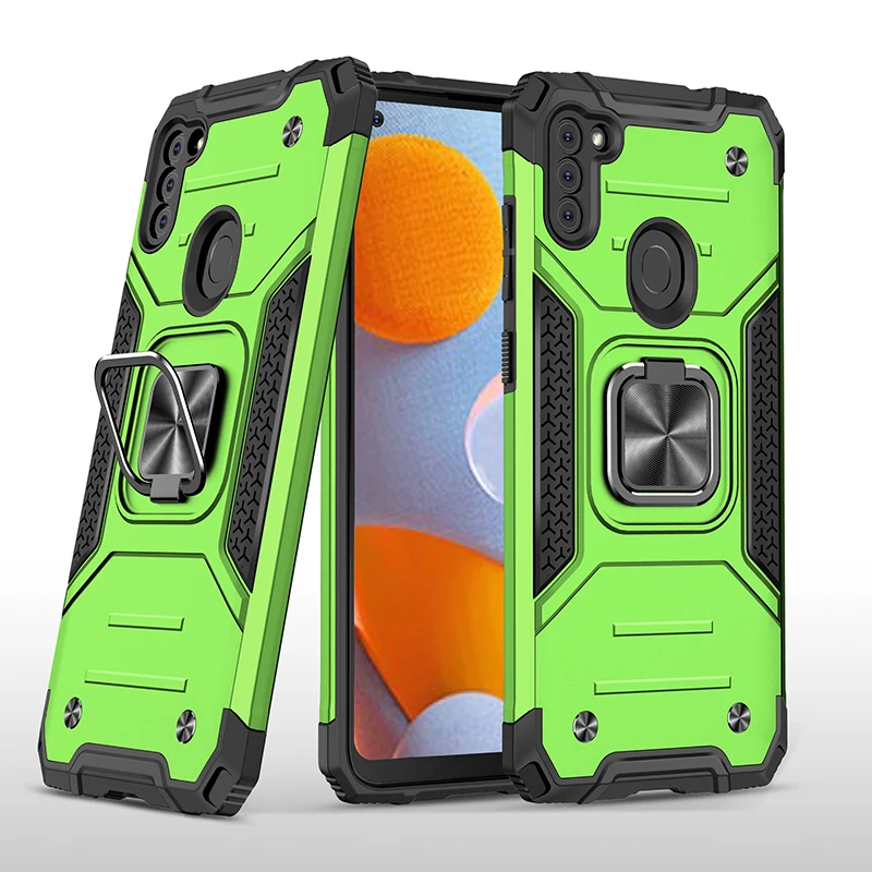 Фото Прочный металлический защитный чехол с кольцом для samsung A54 A 14 54 34 Samsung Galaxy A54 A14 A34 №2
