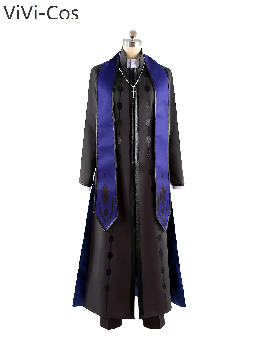 Fate/grand Order Григорий Ефимовч Распутин Косплей Костюм Cos Game Аниме Вечеринка Униформа