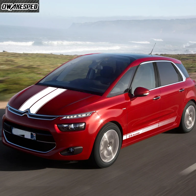 Спортивный Стайлинг Автомобильный капот наклейка на крышку двигателя