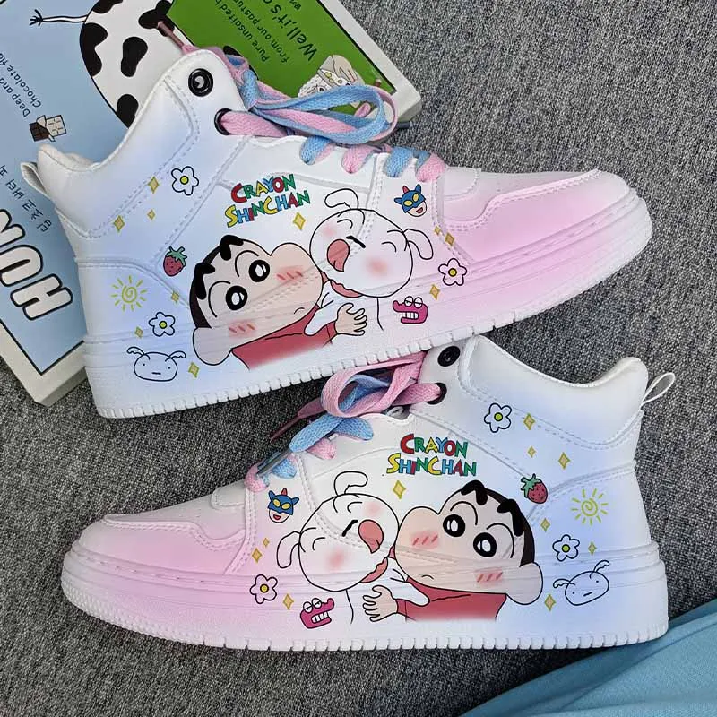 

Cartoon Crayon Shin-chan Board Shoes Men's Spring and Autumn Pokemon Limited Edition Couple Casual Sports Shoes