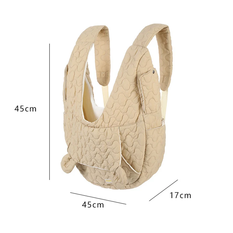 Нагрудная сумка для домашних животных вместительная водонепроницаемая и