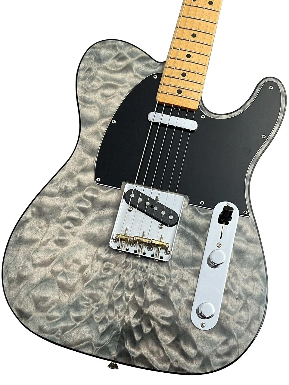 

Rarities Quilt Maple Top Tl Blue Cloud Electric Guitar