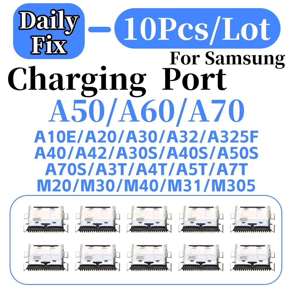 Для Samsung A20 A30 A40 A50 A60 A52 A53 A4 A55 A72 A73 A11 A02S S21 S22PLUS S23ultra S24 T500 C9 A9S нижний USB-порт телефона (art.: 3920dccf4e684) - 3920dccf4e684