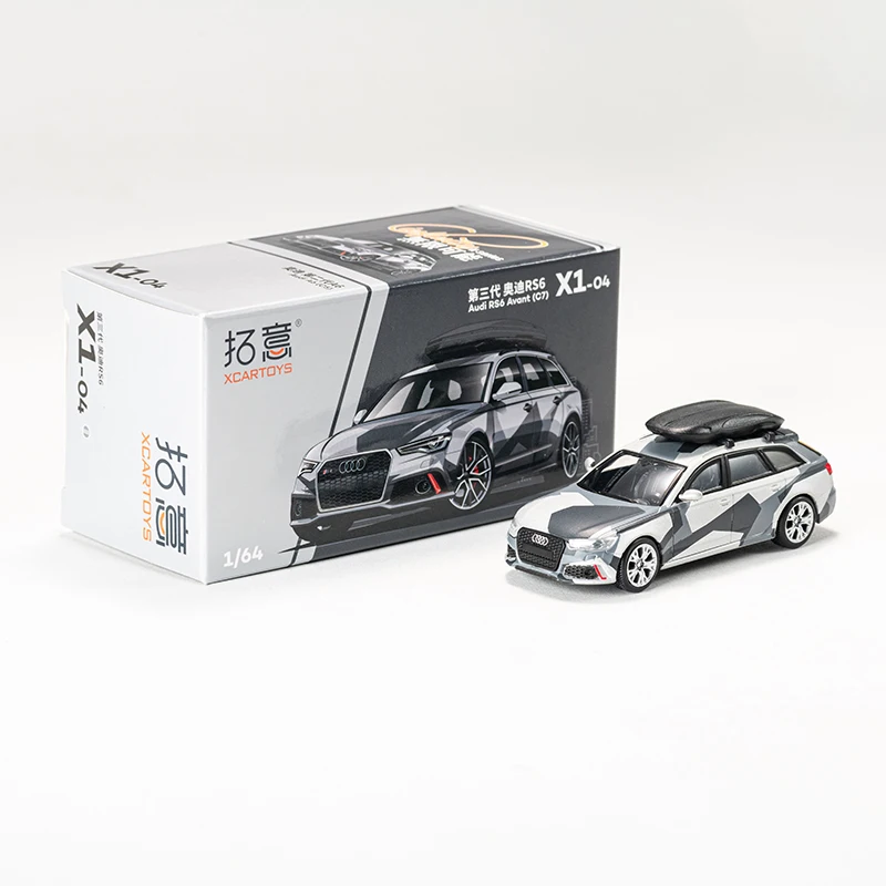 Xcartoys 1/64 Audi A6 винтажные литые игрушки Классическая модель автомобиля детские