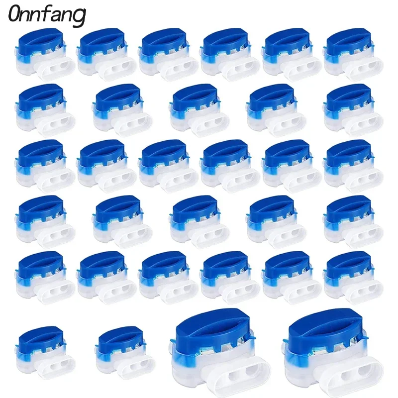 

5/10/20pcs Electric Cable Connectors Waterproof 3 Holes Cable Connector For Garden Auto Lawn Mower Power Accessories