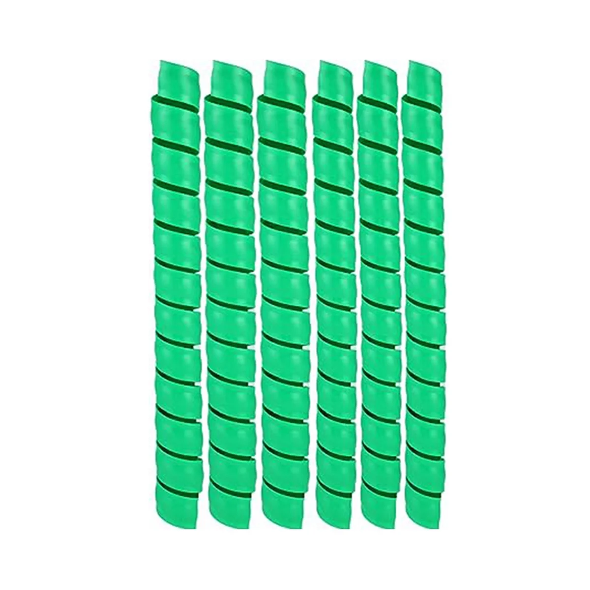 6 шт. протекторы для ствола растений пластиковые спиральные защитные обертки