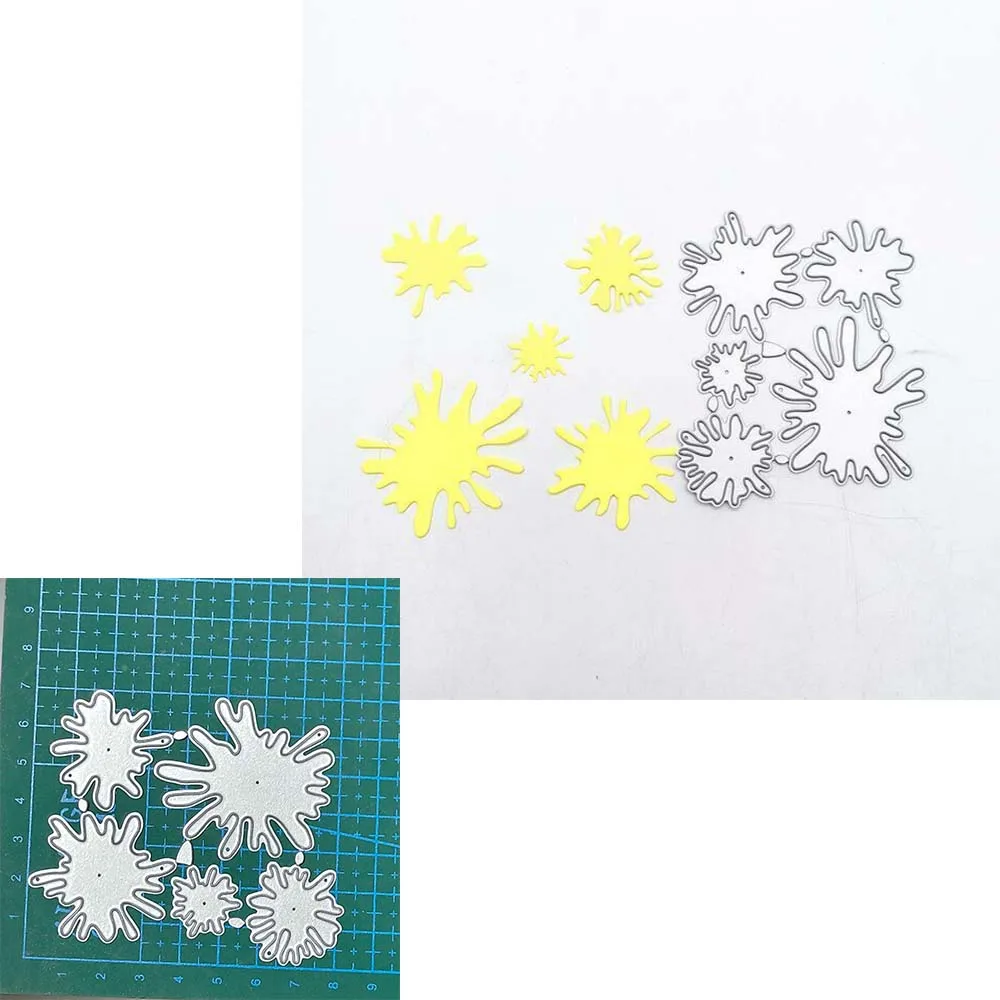 

metal cutting die and scrapbook diy paper craft photo Embossing album greeting card Blade Punch Stencils water drop 2022 NEW