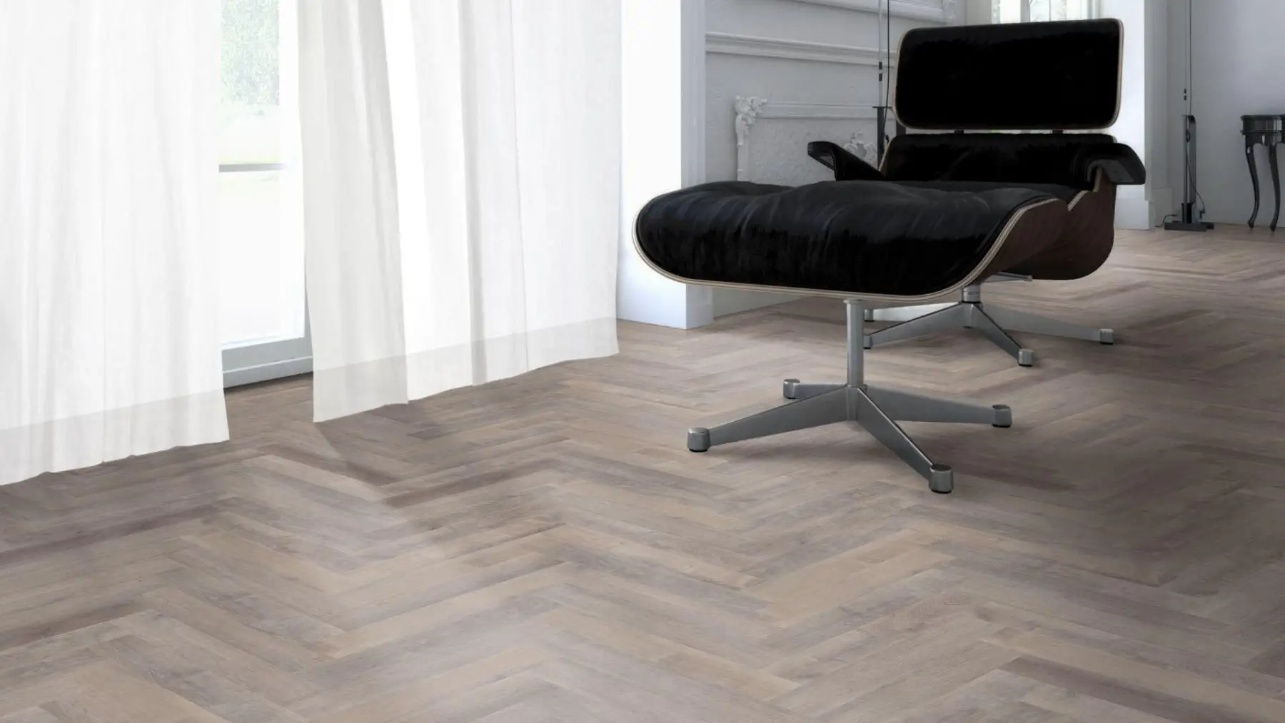 Пробковый паркет PB-FL Chevron grey Цена за коробку 1 88 м2 |