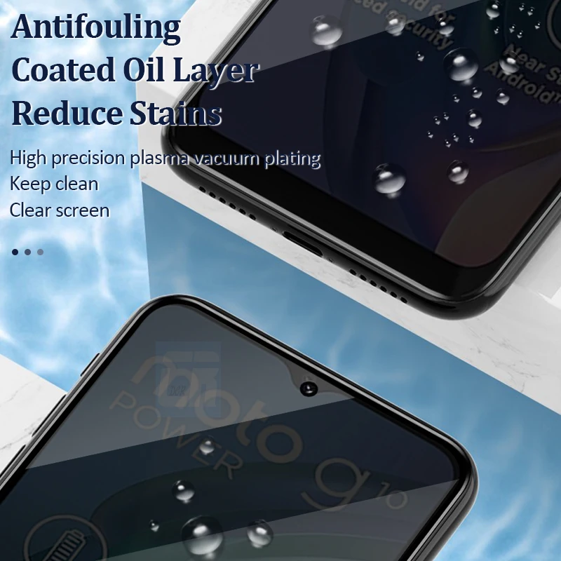 Антишпионская Защитная керамическая пленка для Motorola G24 G04 G34 G54 G84 G14 G53 G73 G23 G13 G82 G72 G62