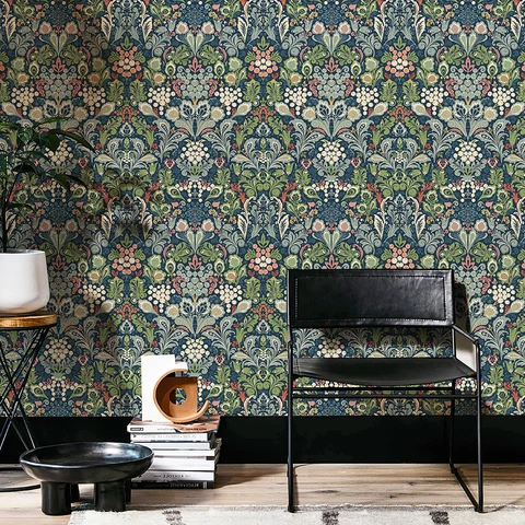 Ретро Лист Самоклеящиеся Виниловые Обои