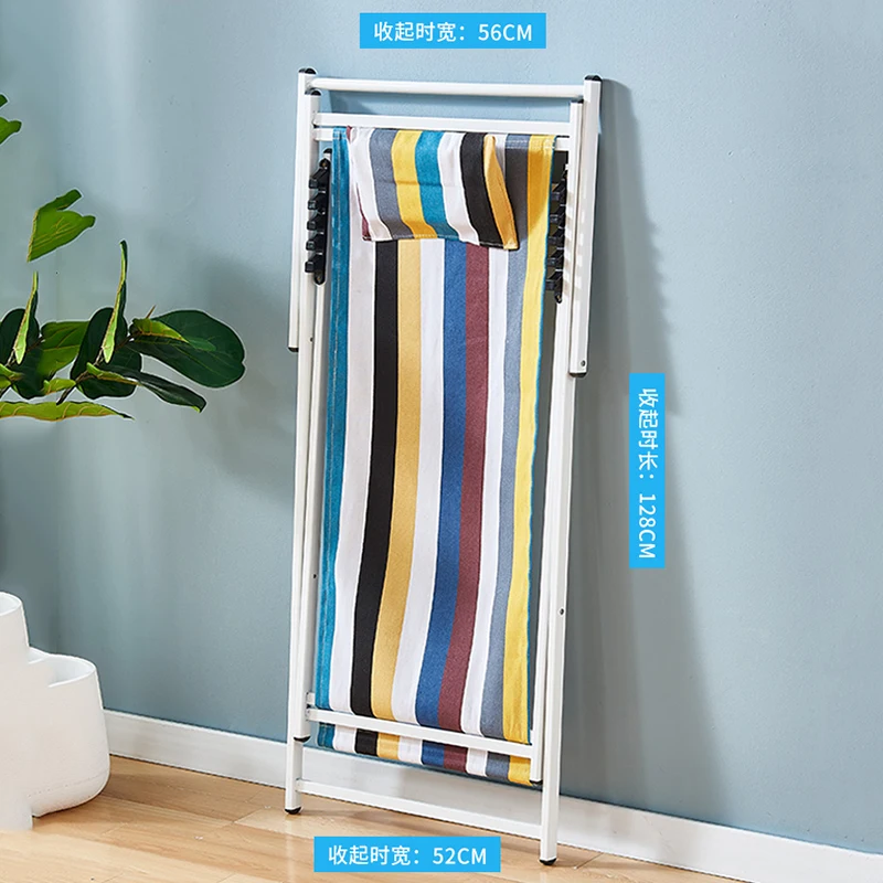 Портативный складной пляжный стул для дома гостиной балкона отдыха на открытом