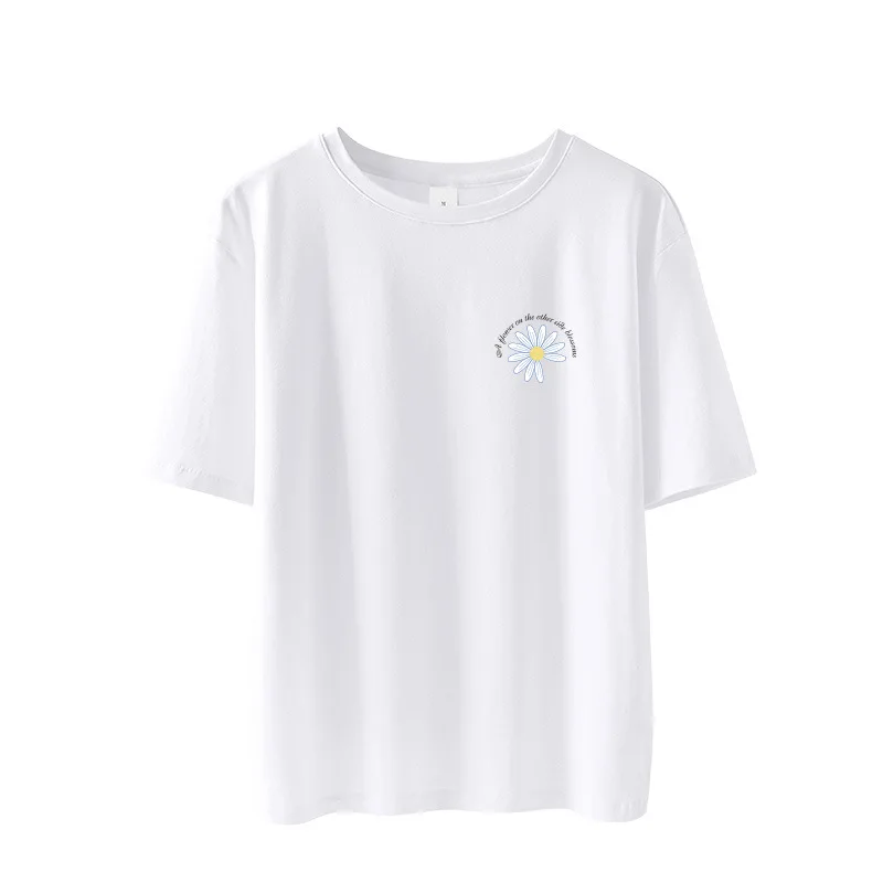 

Short Sleeve O-Neck T-shirt Women Regular Animal Summer Cotton T Shirt Women Style Spring/Autumn Broadcloth