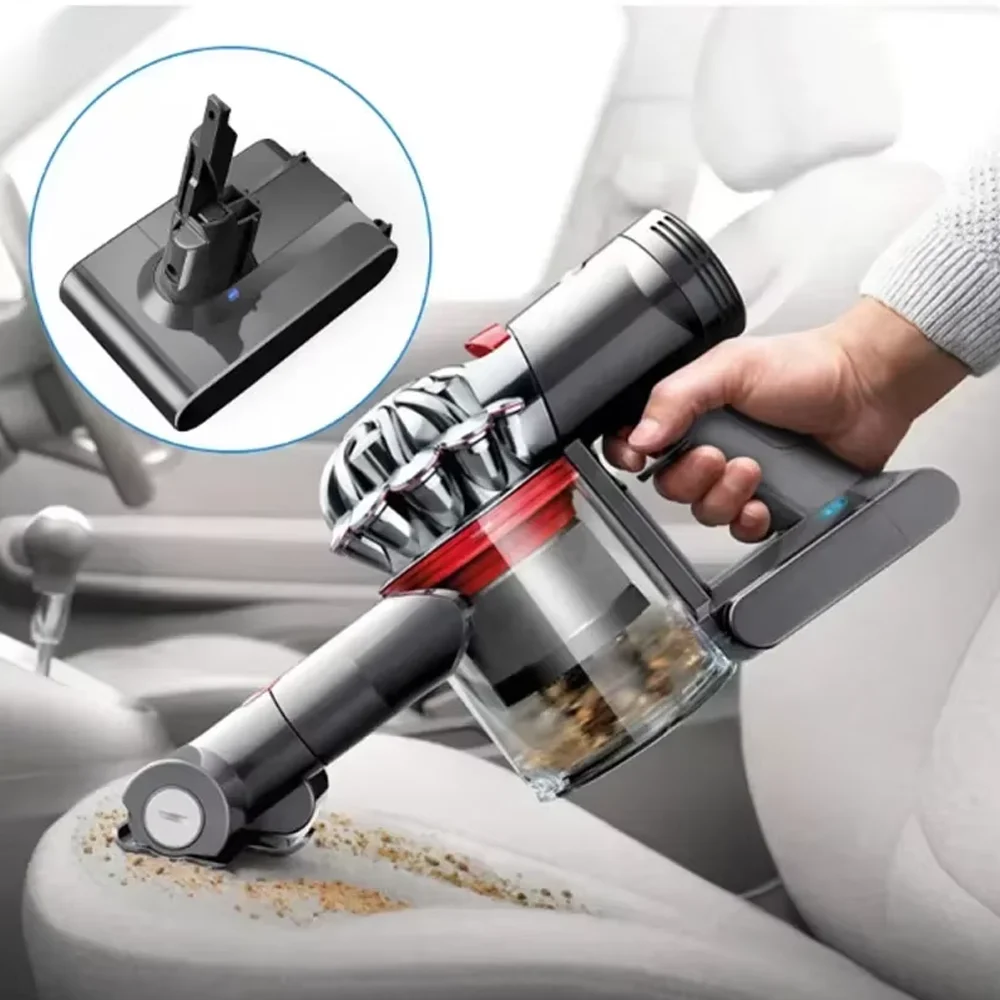 Фото Сменный аккумулятор 6000 мАч 21,6 В для ручного пылесоса Dyson V7/SV11 Motorhead Pro V7 Trigger V7 Animal V7 №5