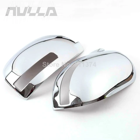 Хром для Mitsubishi Outlander 3 2013-2018 Боковая дверь автомобиля зеркало заднего вида украшение наклейка крышка отделка Аксессуары