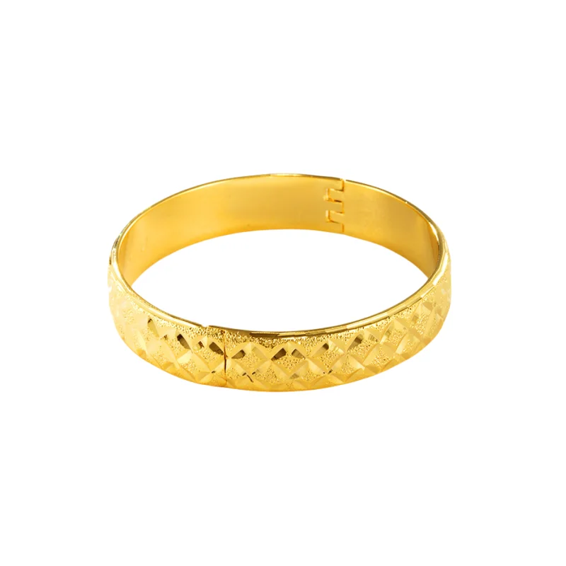 Женский позолоченный браслет ширина 12 мм Ширина 24 к