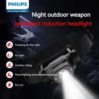 Налобный фонарь со встроенным аккумулятором Philips SFL1851 за 1167 руб с монетками в моб.приложении