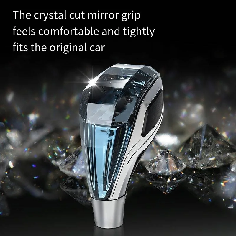 Хрустальная ручка переключения передач подходит для Mazda Mitsubishi Toyota Crown Lexus Honda
