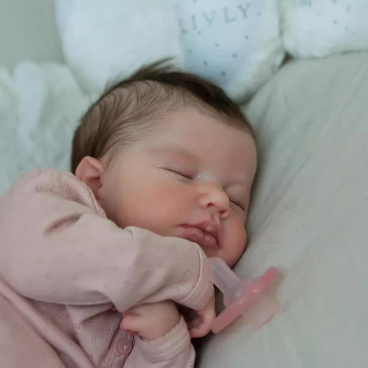 19-дюймовая реалистичная уже окрашенная кукла Reborn LouLou для мальчиков и девочек