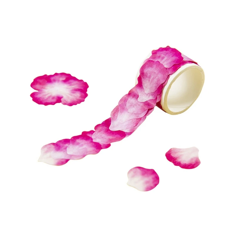 Изысканная бумажная лента Washi Цветочная фотография отлично подходит для