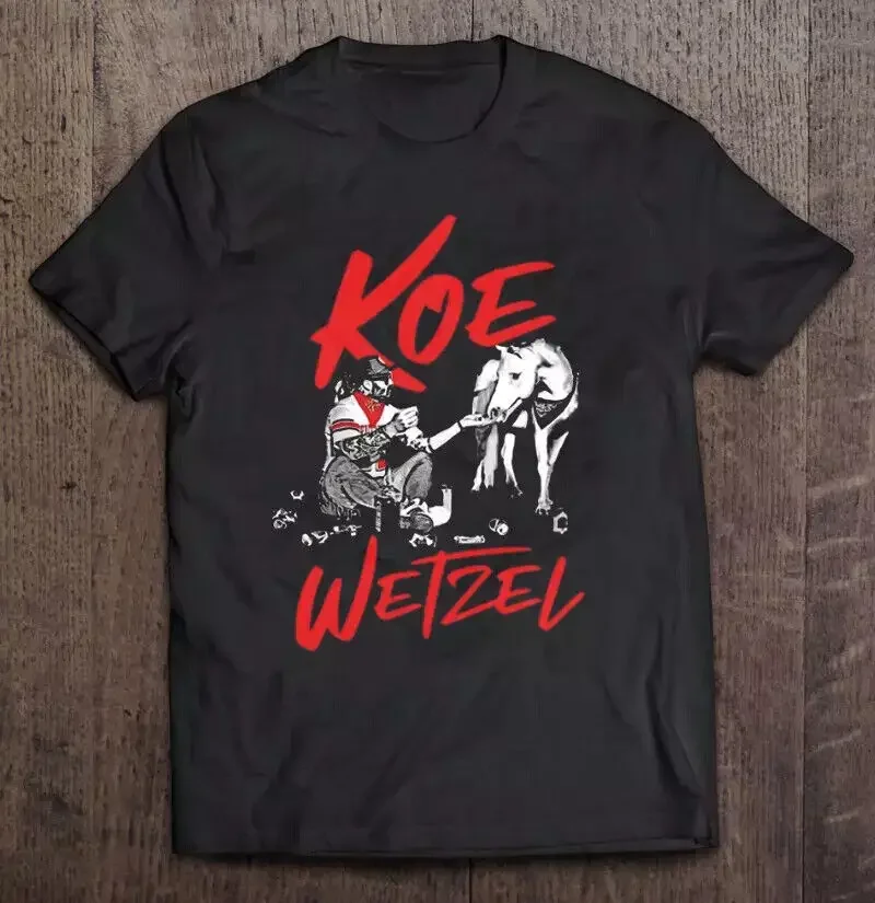 Винтажная Ретро футболка унисекс Koe Wetzel