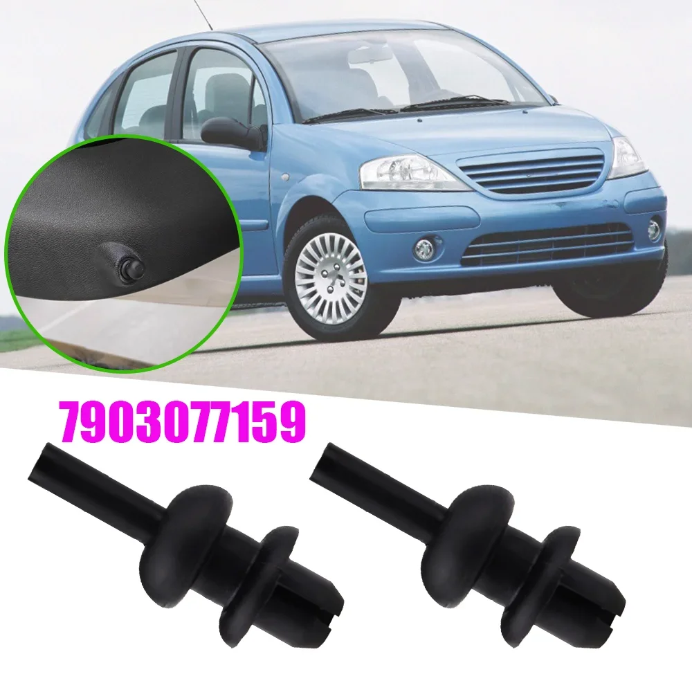 

2x зажим для полки для посылок, новый для Citroen C3 I 2002 2003 2004 2005 2006-2009, автомобильный задний лоток багажника, крючок для багажника, шнур, ремень, заклепка
