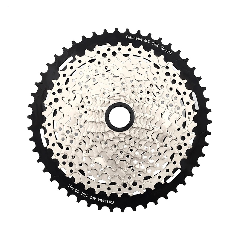 Кассета MS SUNSHINE 12 Скоростей 10-50T/52T MTB Micro Spline K7 12V Shimano M6100 118 звеньевая цепь для
