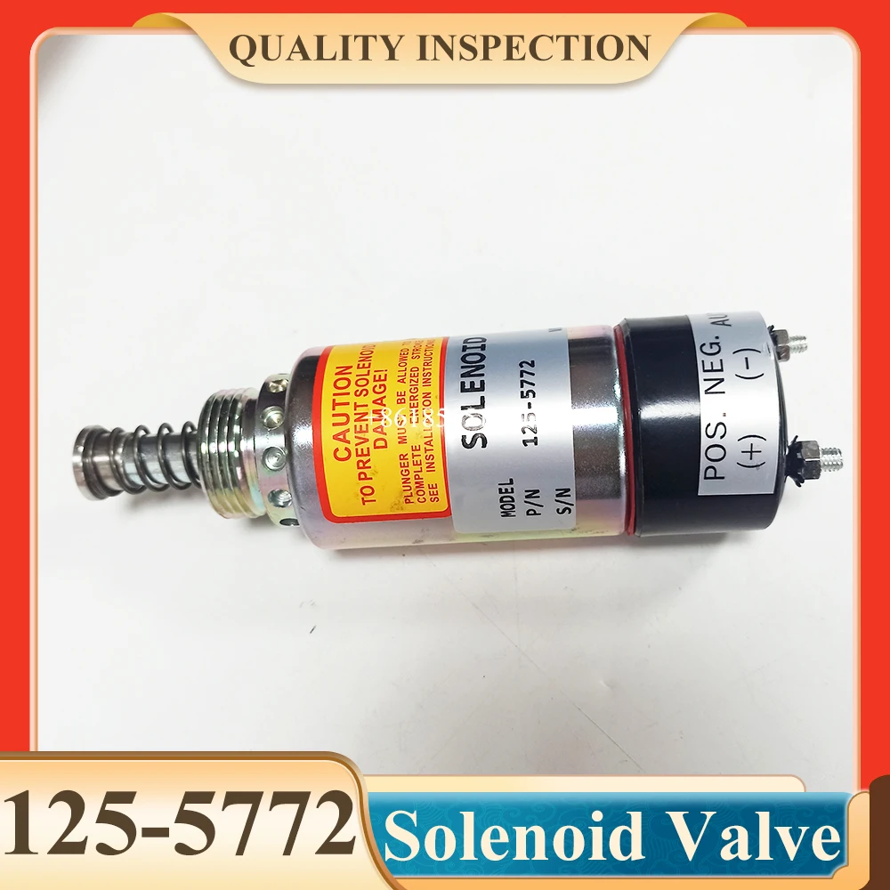 12 В/24 В 125-5771 125-5772 Φ 9X-5312 7C-9458 для Caterpillar 3114 3116 3126 электромагнитный клапан останова