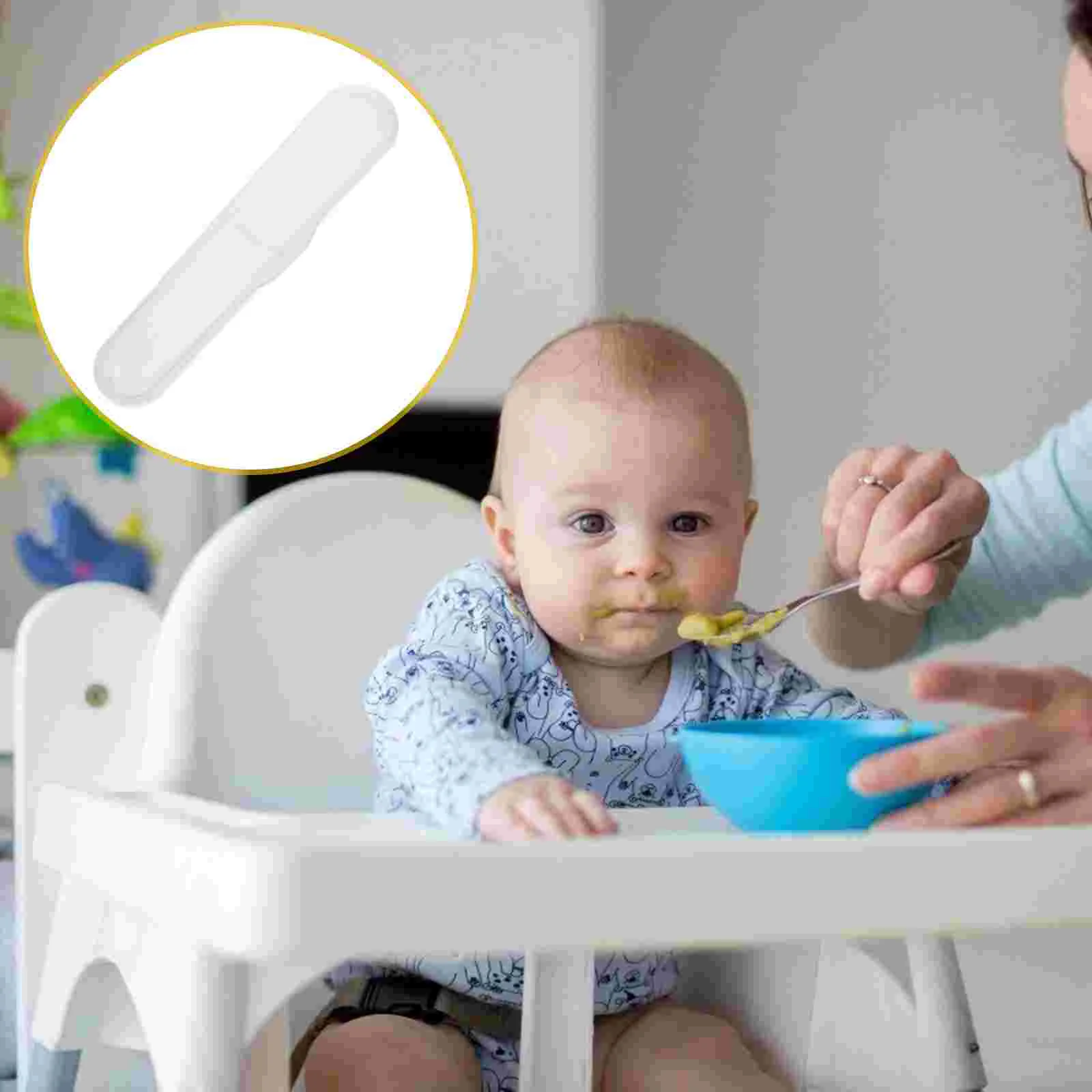 

Baby Box Spoon Fork Case Holder Travel Flatware Vitamins Container Feeding Items Chopstick Silverware Infant