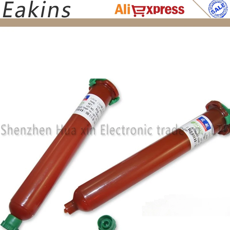 

2 шт./лот высококачественный LOCA УФ-клей/Жидкий оптический прозрачный клей для обновления экрана Iphone Samsung Ouch