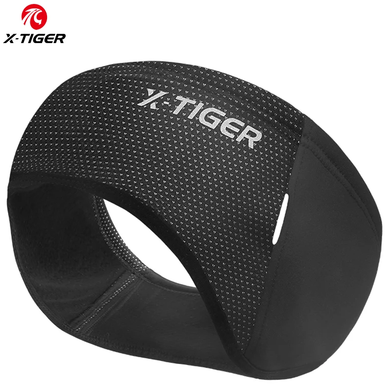 

X-TIGER Winter Outdoor Cycling Headwear Sport Sweatband Windproof Cycling Headband Keep Warm Fleece Bike Equipment Ear Warmer