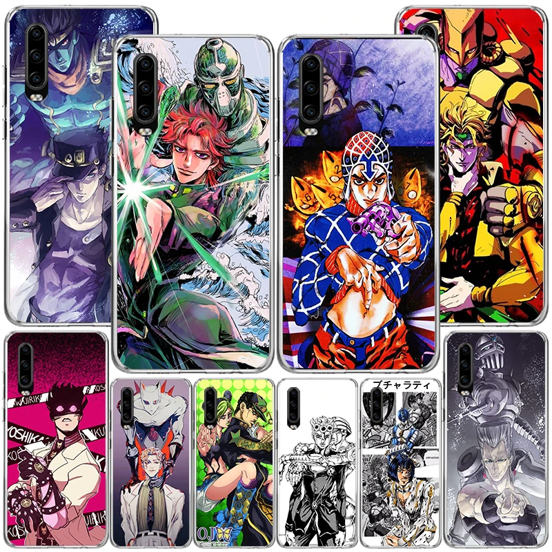 Чехол для телефона JoJo Bizarre Adventure Huawei P40 P30 P20 P10 Lite Mate 20 10 Pro P Smart Z Y5 Y6 Y7 Y9