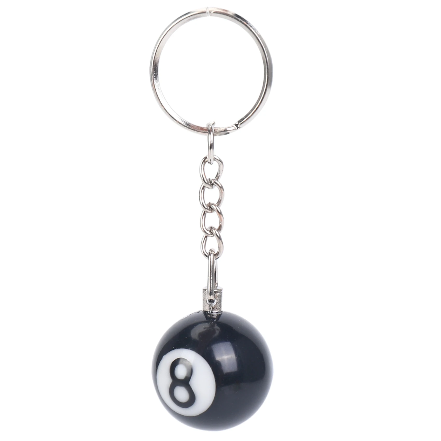 

2x billiard ball key chain key ring happy No.