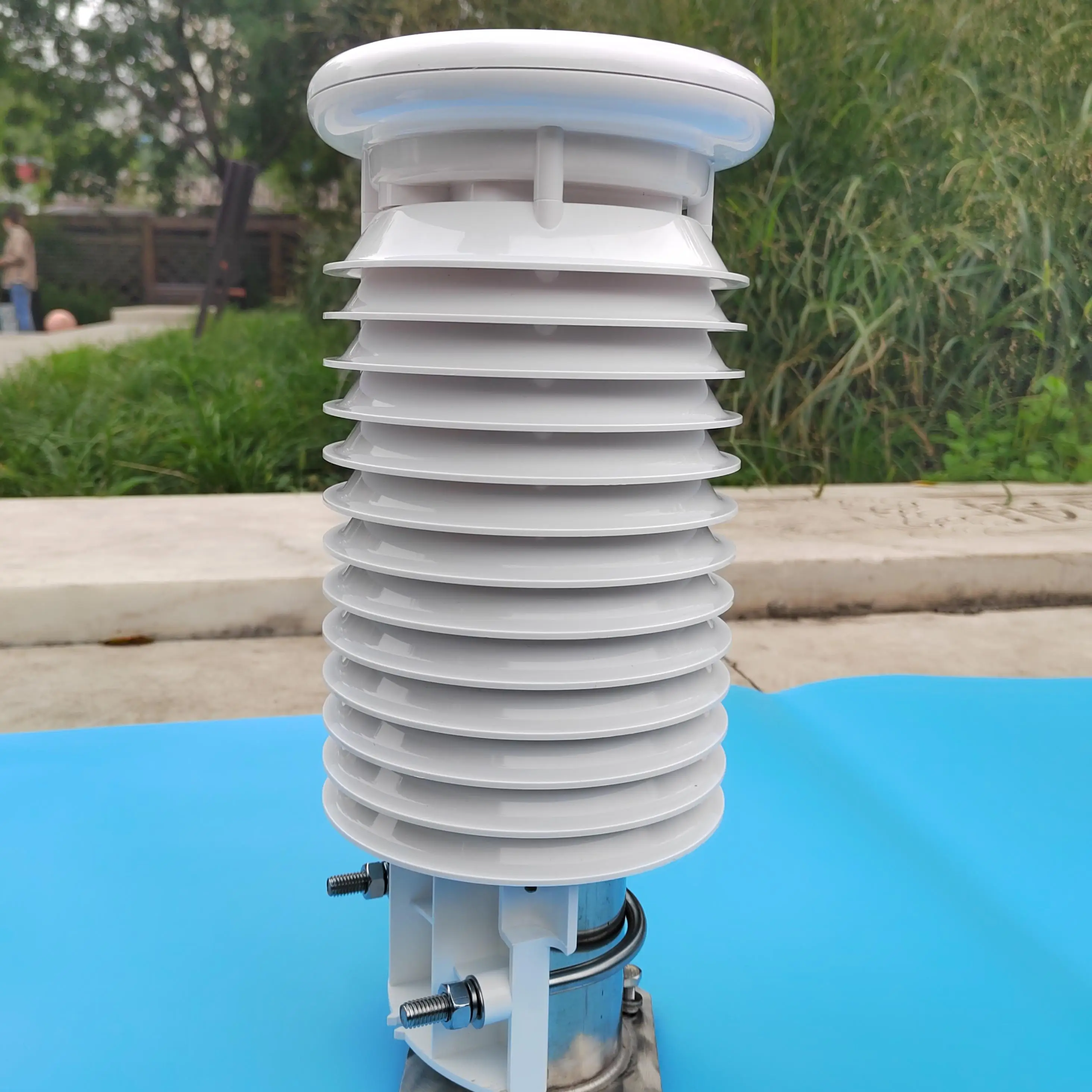 

Alphasense gas module RS485 Modbus PM2.5 PM10 SO2 NO2 Temperature Humidity All-in-One compact weather station