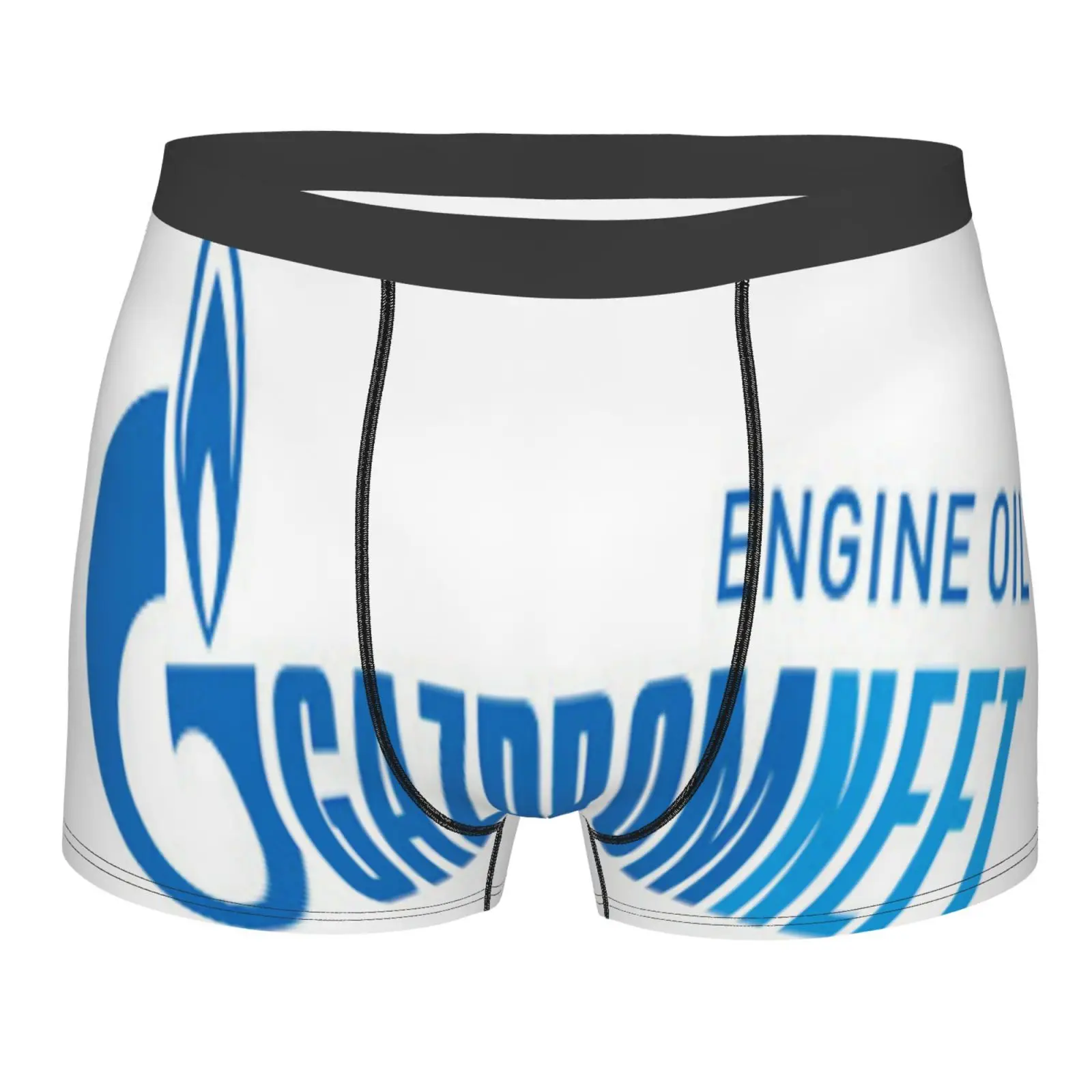

Gazprom Russian Oil Company Logo 1539 Boxer Briefs Gay Sport Men Low Shorts Men Long U Men's Briefs Boxer Hombre Underwear Man