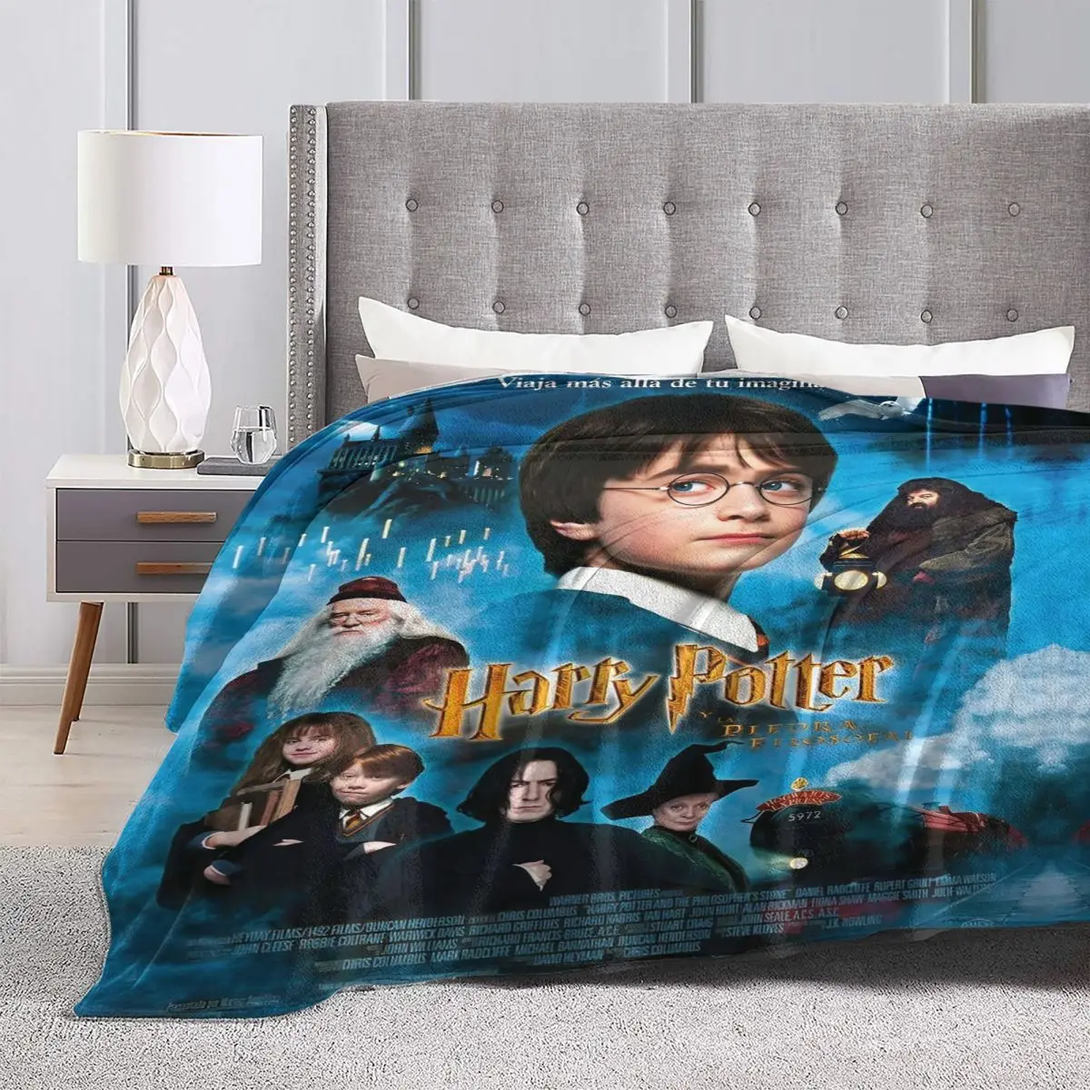 Теплое одеяло для путешествий офиса H-HARRY P-POTTER из фильма фэнтезийное литературное