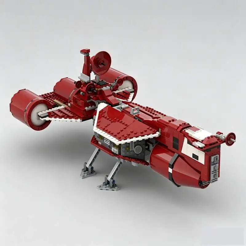 НОВИНКА: Конструктор MOC «Космический крейсер» (1037 деталей), модель научно-фантастического космического корабля, развивающая игрушка-головоломка для самостоятельной сборки, подарок для коллекционирования (art.: 3920dbffcaacb) - 3920dbffcaacb