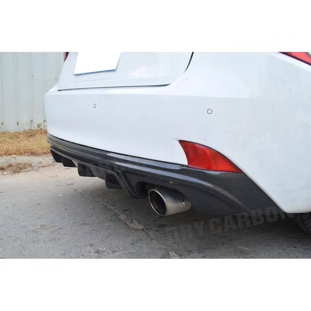 Задний бампер из углеродного волокна диффузор спойлер для Lexus IS250 300 350 IS F Sport Sedan