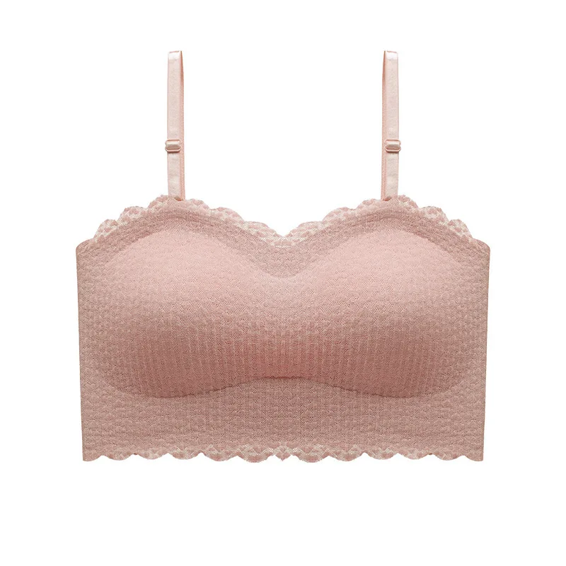 

Бюстгальтер-невидимка Женский, пикантный Бралетт без бретелек, без косточек, с чашками пуш-ап, свадебное нижнее белье